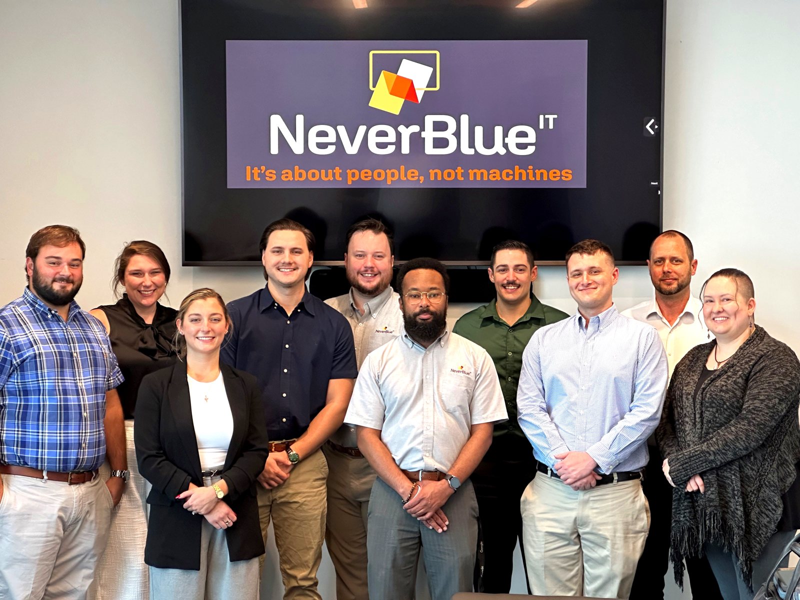 The NeverBlue IT team